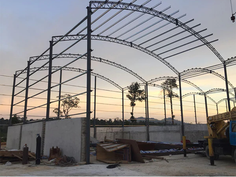 Steel structure shed, steel structure house, steel structure frame